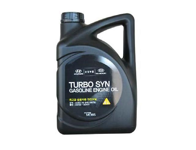 Масло моторное синтетическое - Hyundai/KIA Turbo SYN 5W30 4л